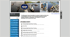 Desktop Screenshot of mncanoe.org